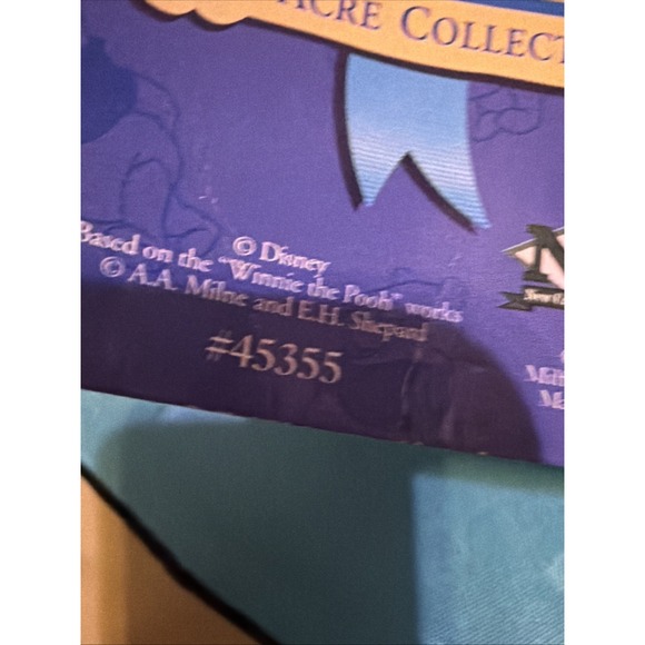 VINTAGE DISNEY WINNIE POOH FLOWER SPRING SUMMER WINDSCULPT LARGE YARD FLAG - Picture 5 of 5